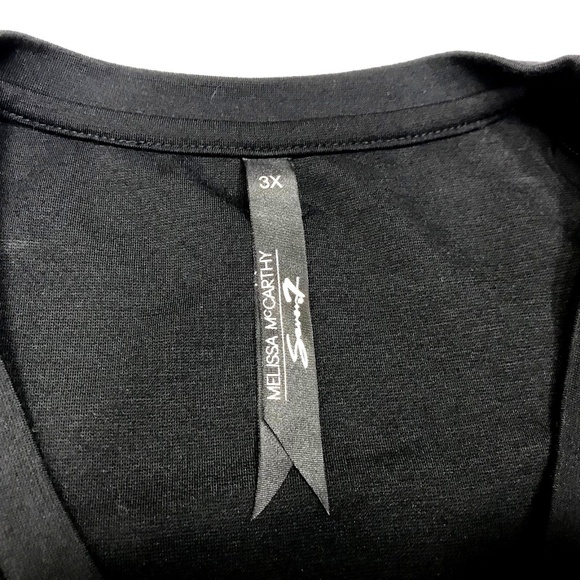 Seven7 Short Sleeve Hi Lo Crop Top - Picture 3 of 6